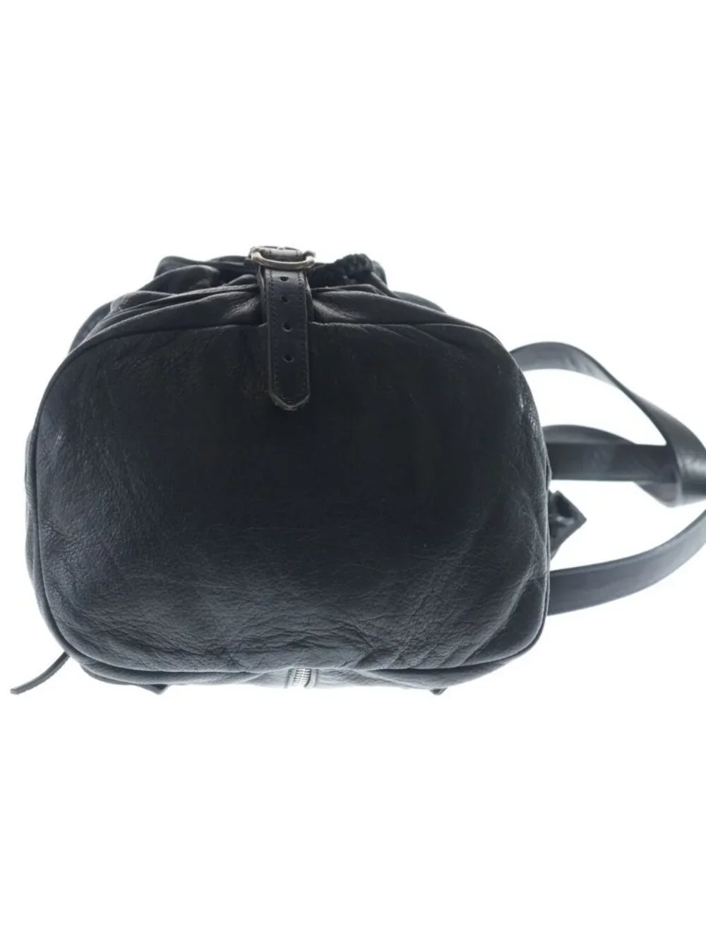 Chrome Hearts Flerknee Mini Backpack Funi Daga Zip Leather Black